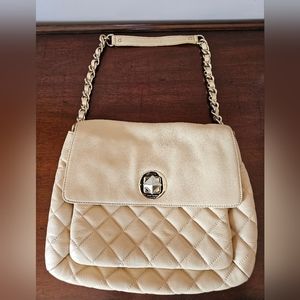 Kate Spade soft leather quilted shoulder bag